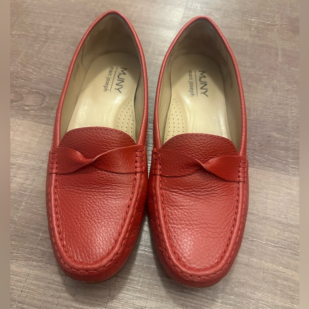 Marc Joseph MJNY Leather Penny Loafers